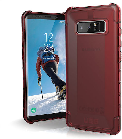 UAG Plyo Umschlag Rückseite Kunststoff Rot (Galaxy Note 8)