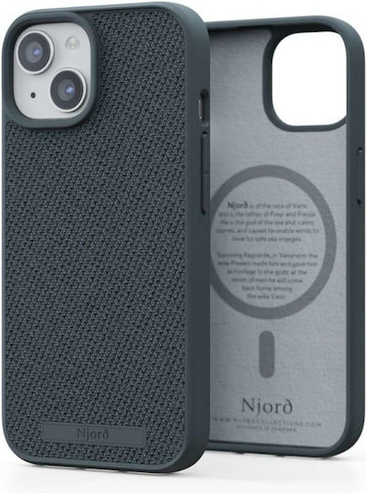 Njord Back Cover Tesatura 2mm Gri (iPhone 15)