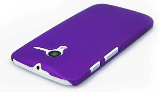 YouSave Accessories Hard Hybrid Case Purple (Moto X) Back Cover Πλαστικό Μωβ