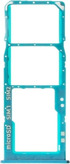 Υποδοχή Κάρτας Dual SIM και SD Μπλε για Galaxy A30s