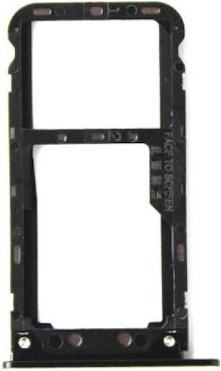 Βάση Κάρτας SIM Μαύρο για Redmi Note 5