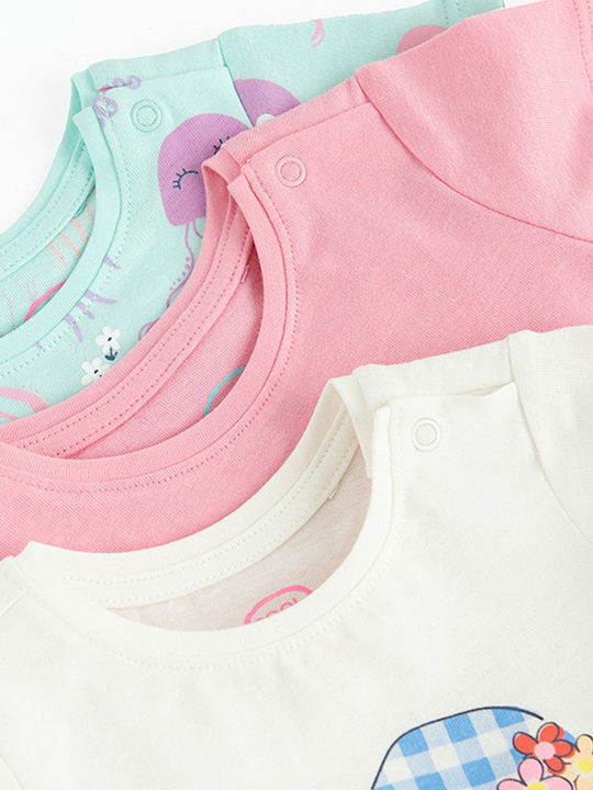 Set Kinder-T-Shirts Mehrfarbig