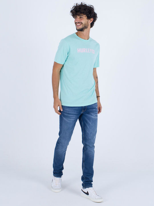 Hurley Everyday Box Ανδρικό T-shirt Κοντομάνικο Green