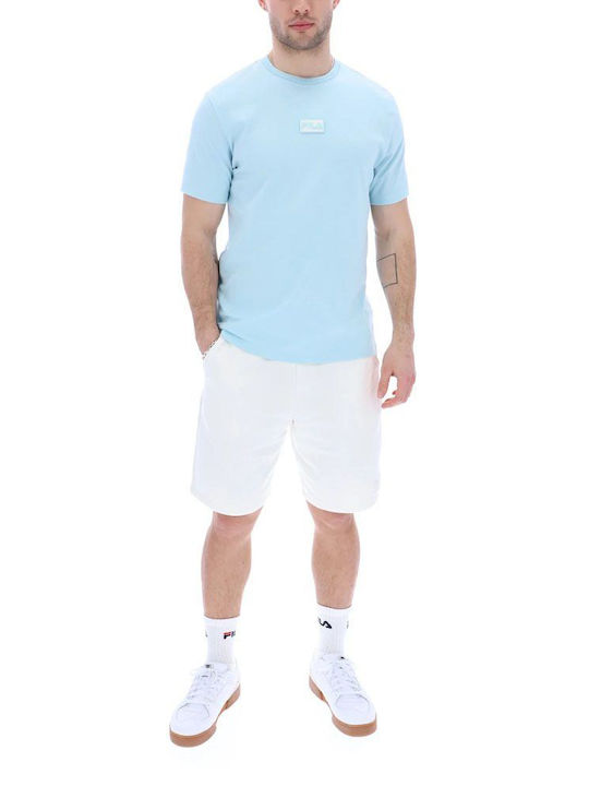 Fila Men's Short Sleeve T-shirt Light Blue