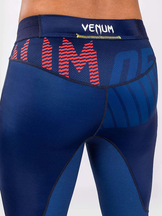 Venum Spats Дълга Мъже Колани на бойните изкуства Син