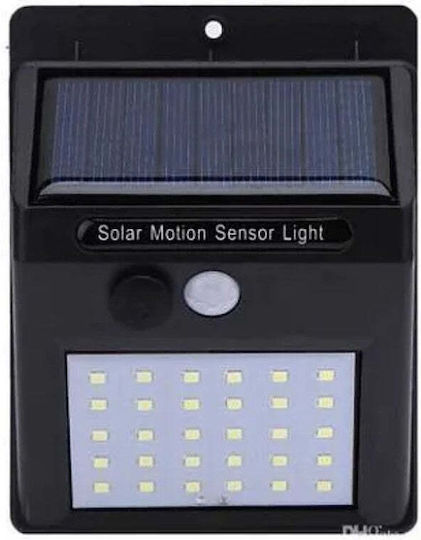 Lampă Solară Stradală 0.55W cu Senzor de Mișcare și Fotocelulă