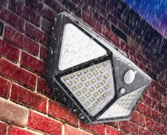 Lampă Solară Stradală 1W Alb Rece cu Senzor de Mișcare și Fotocelulă IP65