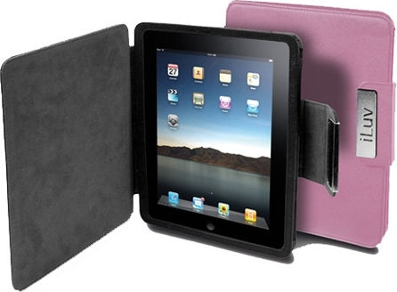 iLuv ICC806 Flip Cover Δερμάτινη Ροζ
