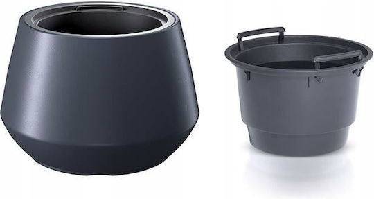 Prosperplast Übertopf Kunststoff Gray 43.6x43.6εκ.