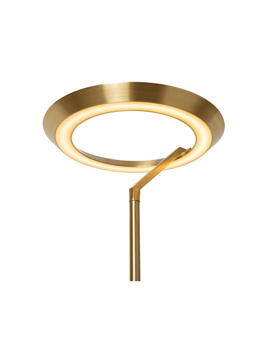 Lucide Lightning Celeste LED Stehleuchte H174xB28cm. mit Warmweißem Licht 1400lm Gold