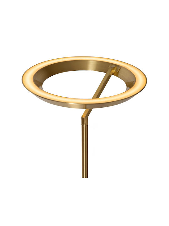 Lucide Lightning Celeste LED Stehleuchte H174xB28cm. mit Warmweißem Licht 1400lm Gold