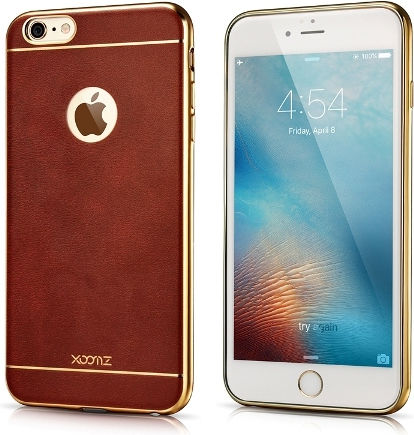 Xoomz Xoomz Back Back Cover Δερματίνης Κόκκινο (iPhone 6/6s)