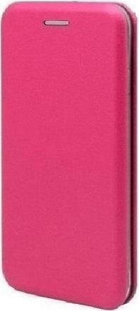 Curved M-Folio Book Δερματίνης Φούξια (Redmi Note 6 Pro)