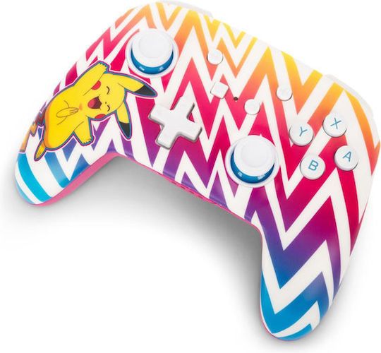 PowerA Enhanced Wireless Gamepad for Switch Vibrant Picatchu