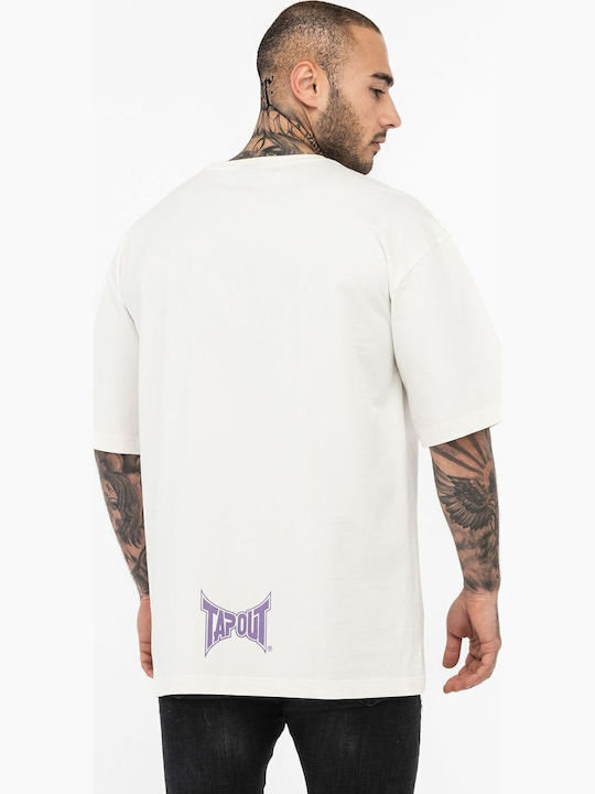 T-Shirt White/Purple