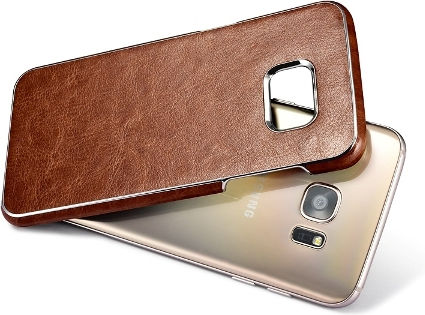 Xoomz Xoomz Back Back Cover Δερματίνης Κόκκινο (Galaxy S7 Edge)