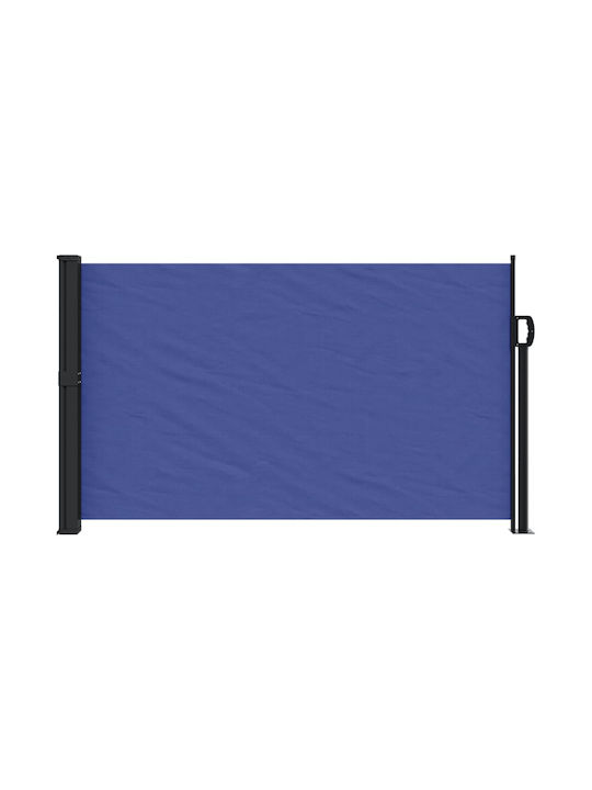 vidaXL Seitenrolloschatten Terrasse Blau 1.2x6m