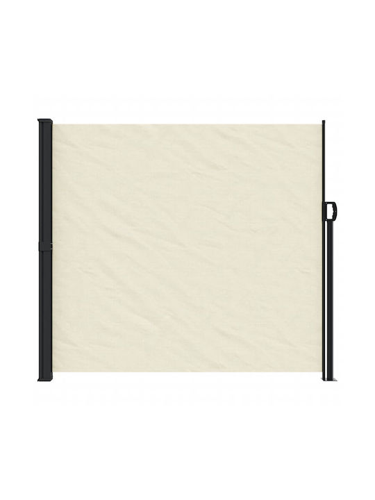 vidaXL Terrace Sideway Sunshade Roller Beige 1.8x3cm