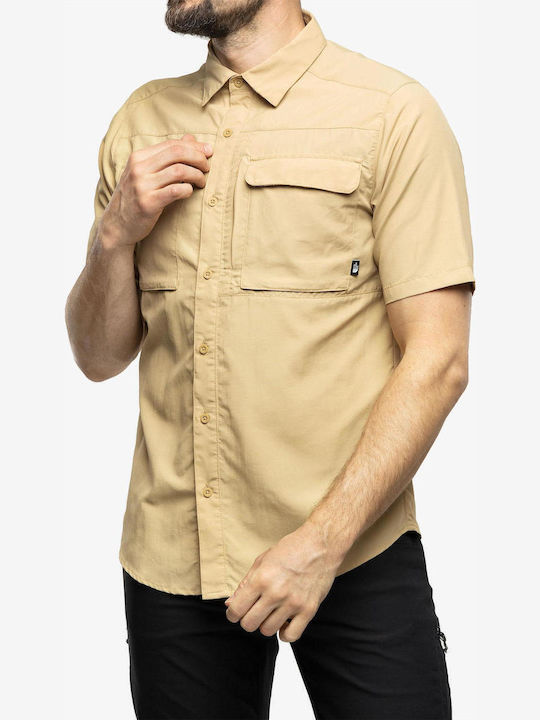 Short-sleeved Shirt Khaki