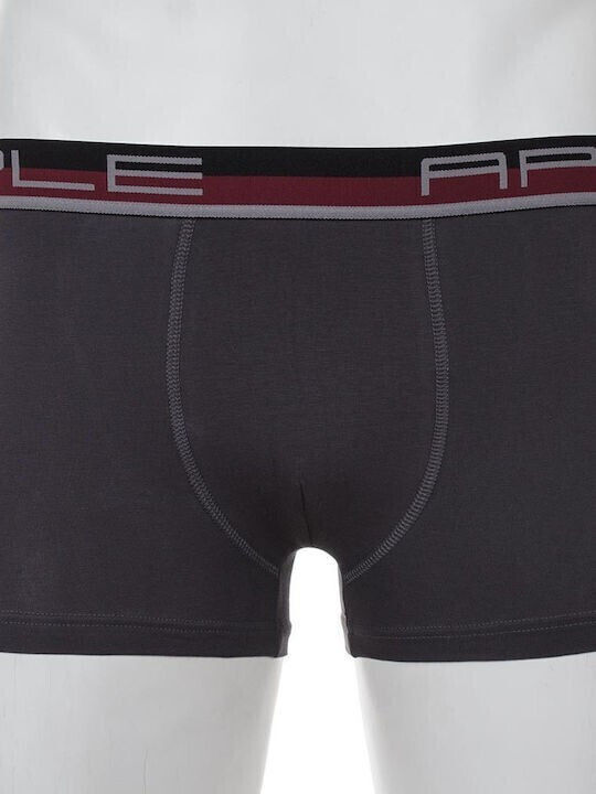 Apple Boxer 0115951 Herren Boxershorts Anthracite 1Packung