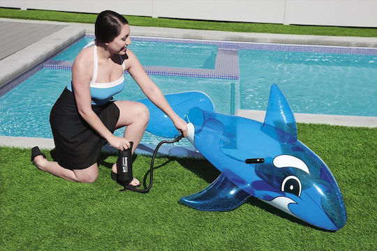 Intex Kinder-Equipment Aufblasbares Ride On Wasser mit Griffen Hellblau
