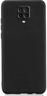 Sonique Liquid Back Cover Silicone Black (Redmi Note 9S / 9 Pro / 9 Pro Max)