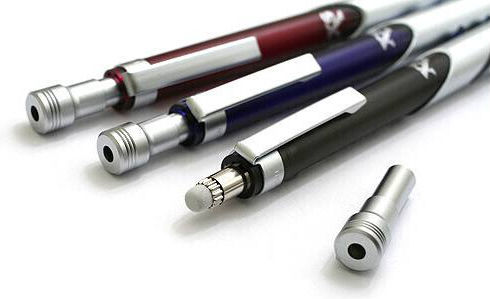 Pentel Mechanical Pencil for Drawing made of Aluminum 1pcs Black