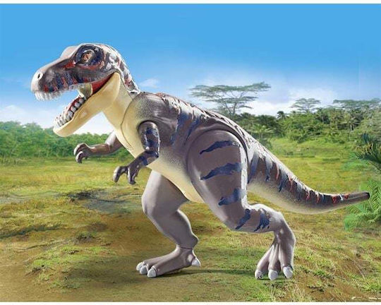 Playmobil Dinos T-Rex and Explorer with Motorcycle for 4-10 years old