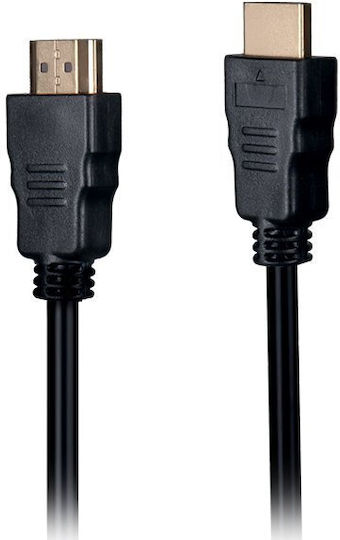 NOD Cable HDMI male - HDMI male 1m Μαύρο