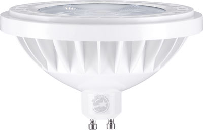 GloboStar Λάμπα LED για Ντουί GU10 και Σχήμα AR111 Θερμό Λευκό 1410lm Dimmable