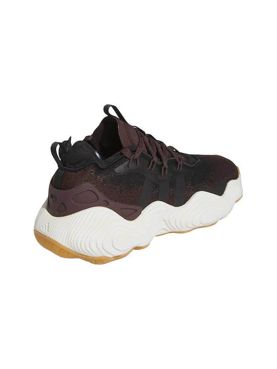 Trae Young 3 Niedrig Basketballschuhe Schwarz