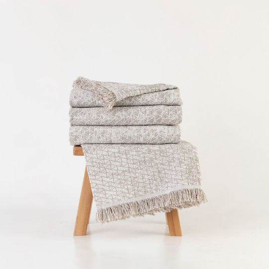 Borea Yaiza Zweisitzer-Sofa Überwurf 180x250cm Grau