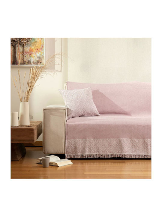 Borea Iris Ριχτάρι Τετραθέσιου Καναπέ 180x350εκ. Γκρί