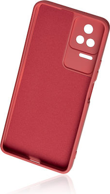 Naxius Back Cover Silicone 1.8mm Red (Poco F4 5G)