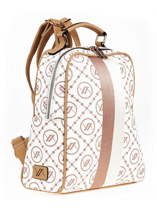 Verde Women's Bag Backpack Beige