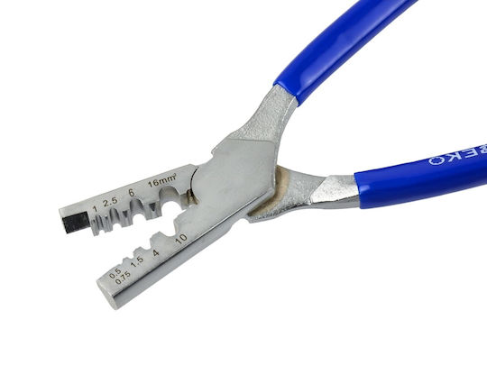 Geko Crimping Pliers Cross-Section 0.5 - 16mm² Length 220mm