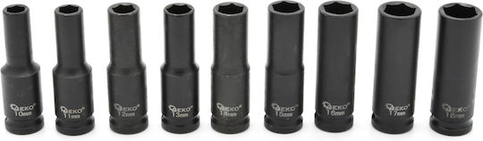 Geko Σετ Γερμανοπολύγωνα με Mέγεθος από 10mm έως 32mm 16τμχ