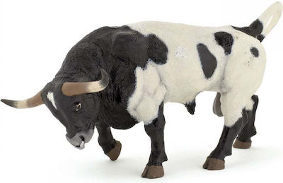 Papo Miniature Toy Bull Black 7.8cm.