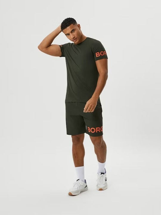 Αθλητικό T-shirt Χακί