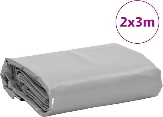 vidaXL Wasserdicht Plane 600gr/m² 3x2m. Hohe Beanspruchung Gray