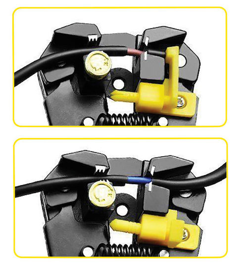 Topmaster Clește Decojitoare De Cabluri Cu Lungime 230mm