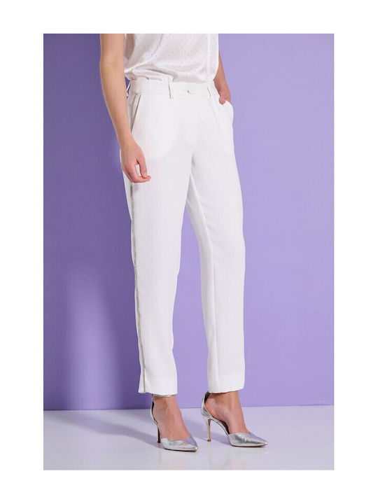 Matis Dama Tesatura Pantaloni Off White