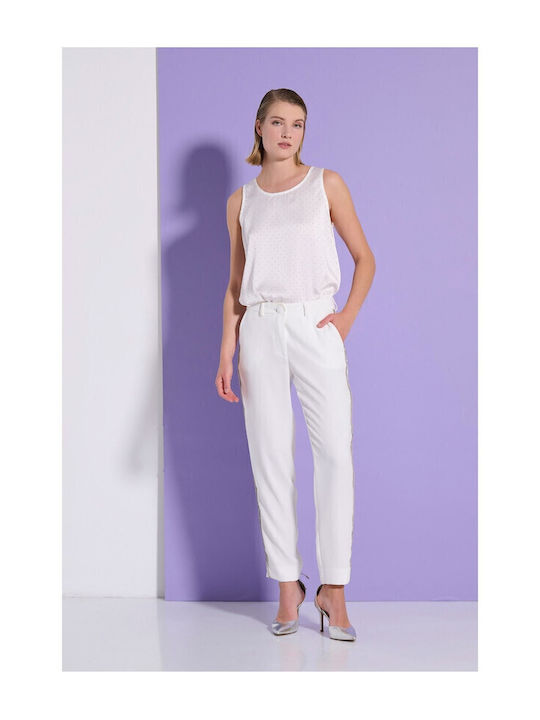 Matis Dama Tesatura Pantaloni Off White