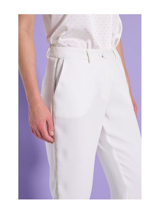 Matis Dama Tesatura Pantaloni Off White