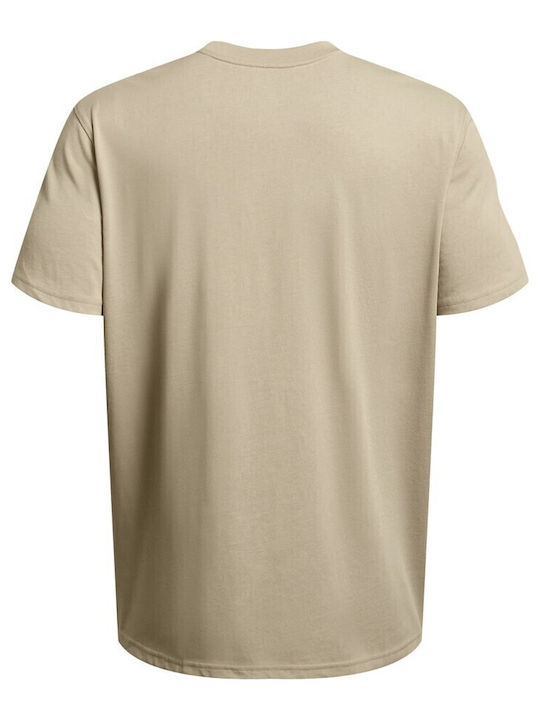 Ua Hw Armour Label Athletic T-shirt Khaki