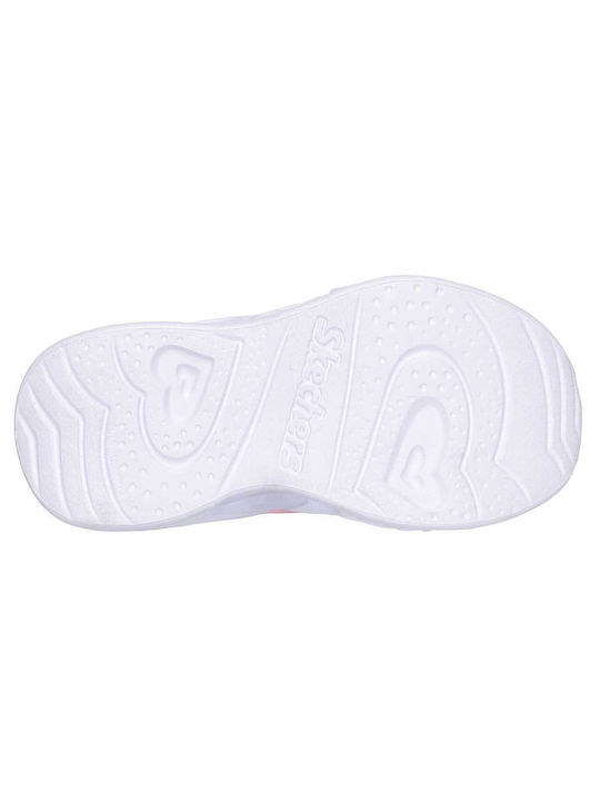 Heart Lights Παιδικά Sneakers με Σκρατς Ροζ