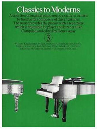 Yorktown Music Press Denes Agay - Classics To Moderns Book 3 (piano)) pentru Pian