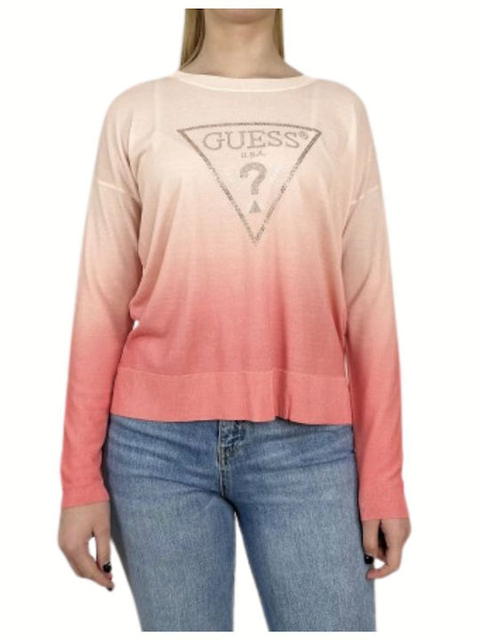 Guess Damen Pullover Rosa