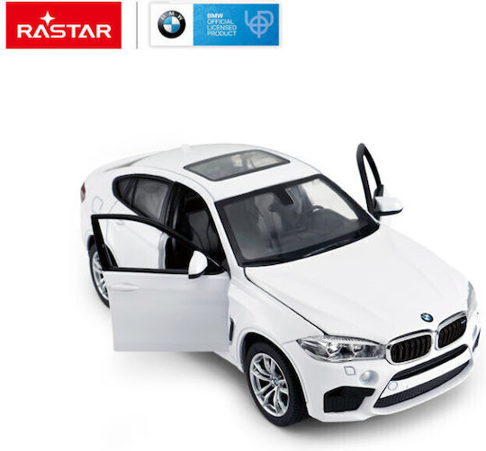 Rastar BMW X6M Teleghidat Mașină Alb