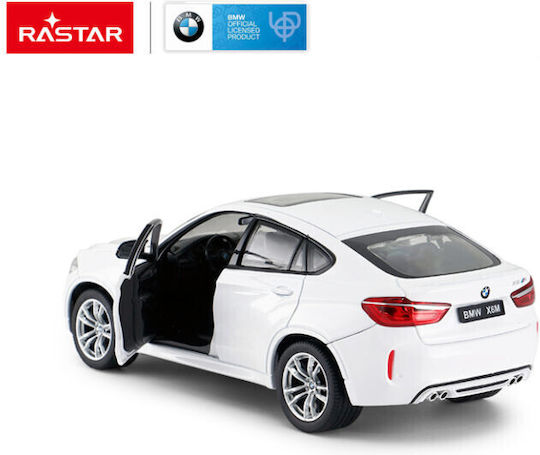 Rastar BMW X6M Teleghidat Mașină Alb